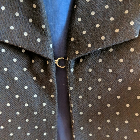 NWT Stitch Fix Polka Dot Woven Blazer - Picture 3 of 5
